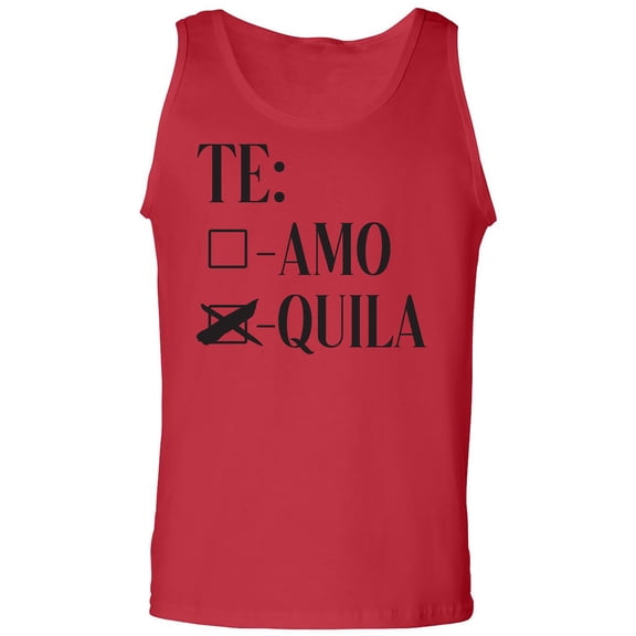 Te Amo Quila Adult Tank Top