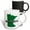 Multicolor, variant on 3drose, State Map and Picture Text of Minnesota, 11oz Two-tone Green Mug