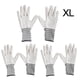 thumbnail image 2 of 3 pares de seguridad protectora resistente al desgaste/corte Equipo de protección personal Guantes de trabajo de goma de nitrilo para la reparación de jardines Mejoras para el, 2 of 8