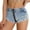 Blue, variant on Taqqpue Women Jean Shorts Sexy Cut Off Low Waist Zipper Denim Jeans Shorts Cheeky Naught Jean Short Hot Pants for Club Nightclub Bars and Beaches On Clearance
