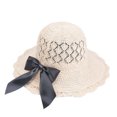 thumbnail image 1 of LinYooLi Summer Foldable Beach Hat For Going Outdoors By The Sea Hat For Women Sunshade Straw Hat for Sun Protection, 1 of 6
