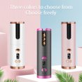 thumbnail image 2 of CNKOO Fully Automatic Curling Iron - Adjustable Temperature And Timer  Rechargeable  Portable Wireless Styling Tool  Easy To Control Curling Direction  Perfect Mother‘S Day Gift Or Women‘, 2 of 7