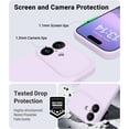 thumbnail image 3 of FANGQIULI Magnetic for iPhone 17 Case,Classic Liquid Silicone Mobile Phone Case,Integrated Camera Control Button,Anti-Scratch Microfiber Lining, 3 of 5