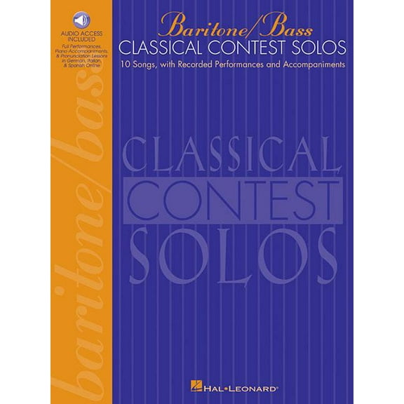 Classical Contest Solos - Baritone/Bass