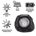 thumbnail image 6 of Pure Garden 50-21 Rock lights, 4" x 4.5" x 4.5", Black/Gray, 6 of 10