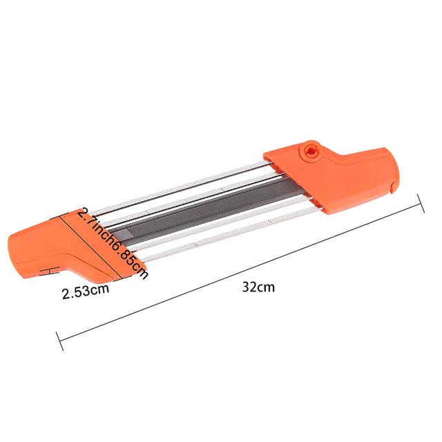 Afilador de motosierra 2 en 1 3/8inp 4,0mm herramienta de afilado de motosierra compatible con STIHL