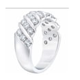thumbnail image 2 of Pompeii Platinum 1 1/2ct Diamond Wedding Multi-Row Anniversary Ring (G/H,I1-I2), 2 of 3