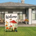 thumbnail image 3 of Amhnf Welcome Mushroom Garden Flag For Home Outdoor Garden Yard Decor 12x18 inch, 3 of 5