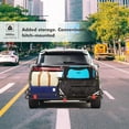 thumbnail image 4 of 53" x 19" x 6" Hitch Mount Cargo Carrier - Heavy-Duty Folding Cargo Rack with 500 lbs Weight Capacity for SUVs, Cars, Camping, and Traveling, 4 of 7