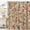Colorful 04, variant on Vintage Rustic Pastoral Toile Fall Shower Curtain, Elegant Exquisite Countryside Landscape Shower Curtain for Bathroom, Waterproof Cloth Fabric Vintage Farmhouse Bath Curtain, 48*72in