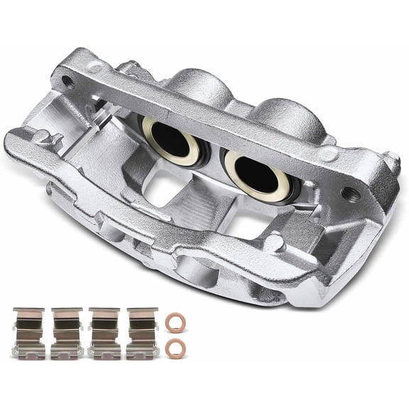 A-Premium Brake Caliper Assembly with Bracket Compatible with Ford F-250 F-350 F-450 Super Duty 2013-2019 Front Passenger Side