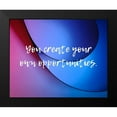 thumbnail image 2 of ArtsyQuotes 14x12 Black Modern Framed Museum Art Print Titled - Artsy Quotes Quote: Opportunities, 2 of 5