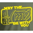 thumbnail image 2 of May The Force Be with You Funny Physics Science T-Shirt, 2 of 3