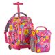 thumbnail image 1 of Mochila con ruedas + Lonchera Jworld SQbags Escolar Infantil Llantitas con luces, 1 of 7