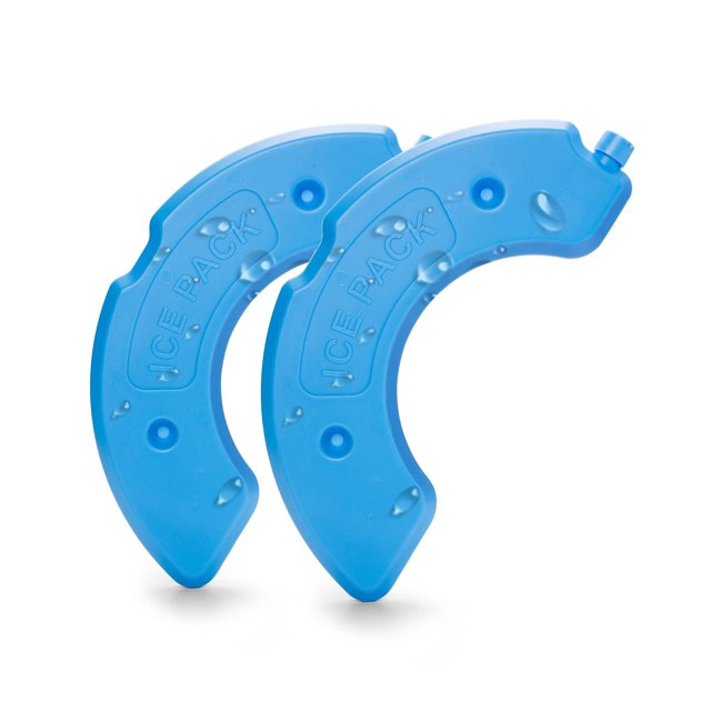 Comedero para mascotas iPettie Donut Frost de repuesto Ice Packs, paquete de 2