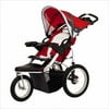 Schwinn Turismo Swivel Wheel Jogger - Single-Color:Red & Gray