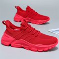 thumbnail image 2 of Men's Lace-up Sneakers - Athletic Shoes - Lightweight And Breathable Walking Shoes, 2 of 8