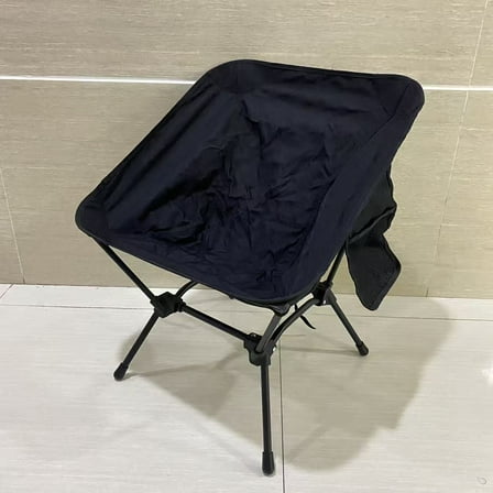 ArborArch Camping furniture,Camping Chair, Lightweight Foldable Chair, Ultralight Backpacking Chair for Outdoor Camp, Hiking, Travel, Beach, and Picnic - Compact Design (Black)