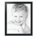 thumbnail image 2 of ArtToFrames 16x20 inch Soft Black Picture Frame, Black 16" x 20" MDF Poster Frame (WOM-5180) 1234, 2 of 8