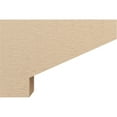 thumbnail image 3 of 7"W x 21"D x 14"H Classic Clemmons Rough Cedar Woodgrain TimberThane Corbel, Primed Tan, 3 of 6