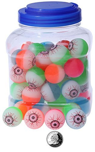 eyeball bouncy balls