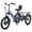 Blue, variant on Viribus Electric Tricycle  for Adults, 500W Motor 48V 15Ah Electric Trike, with 20"x3" Fat Tire Blue