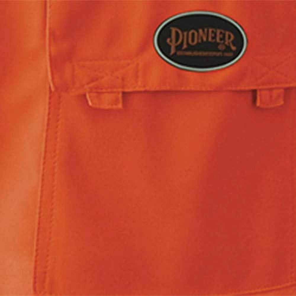 Pioneer Women's Custom Fit Hi-Vis Mesh Back Safety Vest  - Color:  Hi-Vis Orange  - Size: M