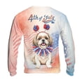thumbnail image 2 of 4th of July Shih Tzu Celebrates Independence Day All Over Print 3D Sweatshirt Unisex Merch Lion Dog Lover Gifts - 12010, 2 of 6