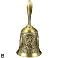 thumbnail image 5 of Hand Bell - Hand Call Bell,Super Loud Solid Brass Hand Call Bell, Hand Service Bell for Seniors Bedside,Wedding Bell Dinner Bell Pet Training Bell Chrismas Bell,Meditation Bell,Handbells for Home, 5 of 8