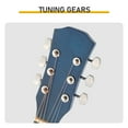 thumbnail image 2 of HUJHKIO 41-Inch Dreadnought Acoustic Guitar, Cutaway Design, Complete Starter Kit with Pick, Strings, Tuner, Gig Bag, Capo, Shoulder Strap – Ideal for Beginners, Blue, 2 of 11