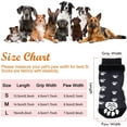 thumbnail image 4 of 8PCs Dog Socks for Hardwood Floors to Prevent Licking,Dog Boots Paw Protector with Non Anti Slip, Dog Grips Slippers for Small Medium Large Dogs L, 4 of 5