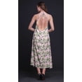 thumbnail image 5 of Bimba Fruits Printed Women Backless Halter Neck Summer Holiday BeachÂ&nbsp;Dress-Medium, 5 of 6