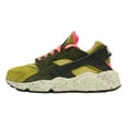 thumbnail image 2 of Nike Air Huarache Run Premium Mens Shoes Desert Moss/CobbleStone 704830-302, 2 of 5