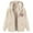 Beige, variant on Autumn/winter Lamb Coat Plus Thick Hooded Cardigan Plus Size Coat