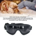 thumbnail image 3 of Pet Sunglasses, Explosion Resistant UV Proof Fashionable Appearance Dog Goggles  for Daily Decoration Red Lens,Grey Lens,Transparent Lens,Silver Lens, 3 of 7