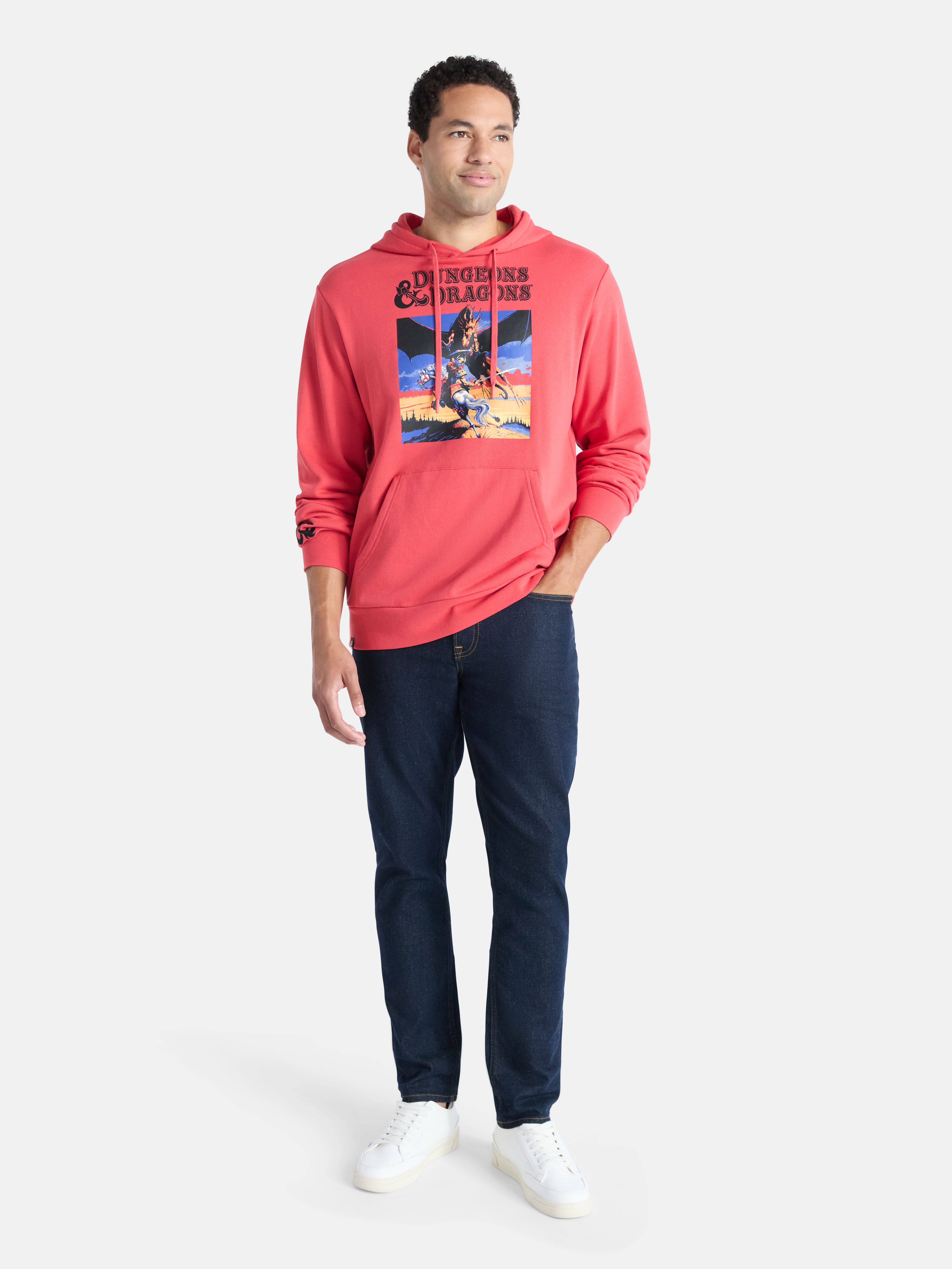 Dungeons & Dragons Men's and Big Men's Graphic Hoodie, Sizes S-3XL