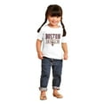 thumbnail image 4 of PACMAN Arcade Game Boston Varsity Toddler Boy Girl T Shirt Infant Toddler Brisco Brands 6M, 4 of 5