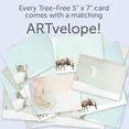 thumbnail image 2 of Tree-Free Greetings Holiday Greeting Card 16 Pack, 100% Recycled Paper, 5x7, Dreams and Wishes (GP54095), 2 of 7