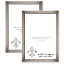 5x32 Stainless Picture Frame for Puzzles Posters Photos or Artwork (2-Pack)