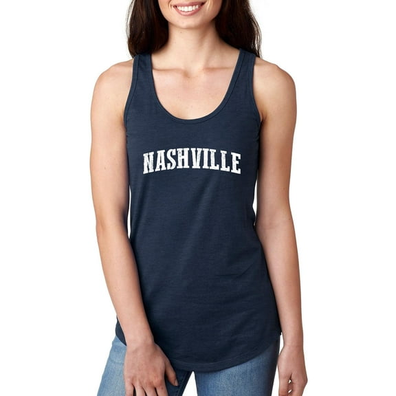 Artix - Women's Racerback Tank Top - Nashville Tennessee Flag