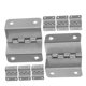 thumbnail image 5 of unbranded 8Ud Bisagras Para Puertas De Gabinete Cuatro Pliegues Color Plata, 5 of 8