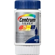 4 Pack - Silver Mens 50+ Tablets 100 Tablets