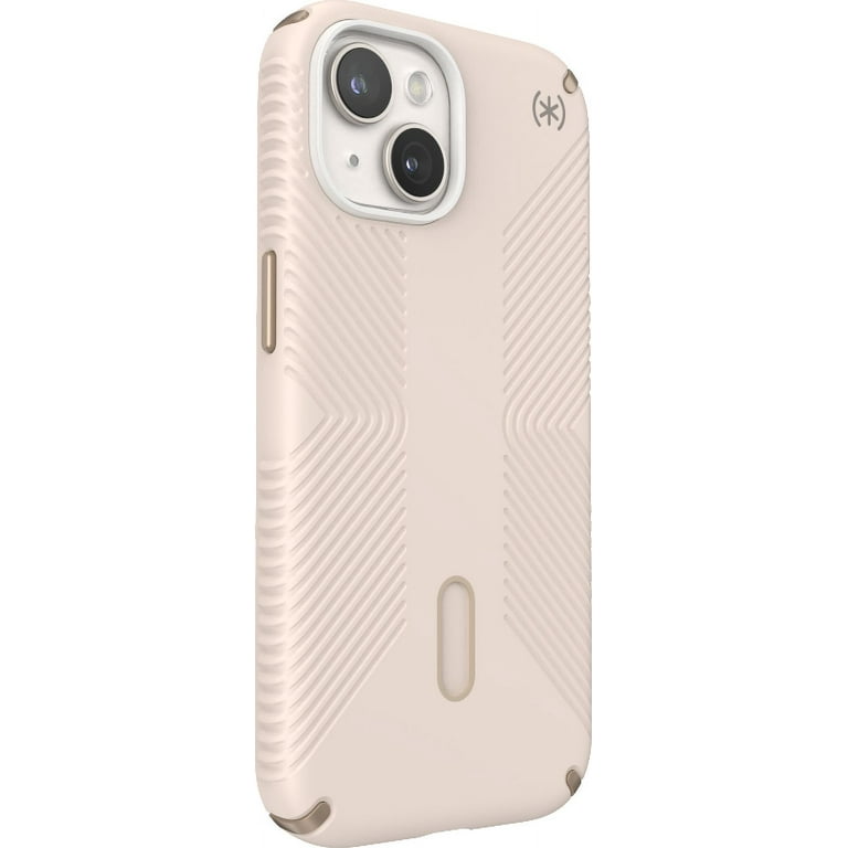 Speck - Presidio2 Grip MagSafe Case for Apple iPhone 15 / iPhone 14 / iPhone 13 - Bleached Bone Speck - Presidio2 Grip MagSafe Case for Apple iPhone 15 / iPhone 14 / iPhone 13 - Bleached Bone