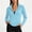 Light Blue, variant on Women's UPF 50+ Lightweight Athletic Jacket Sun Protection Full Zip Long Sleeve Shirts Hiking Outdoor Pockets