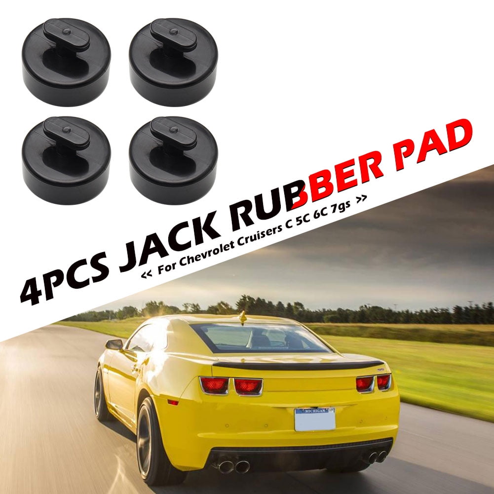 Universal 4x Durable Rubber Car Lifting Jack Pad Adapter Tool For Corvette. 