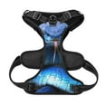 thumbnail image 5 of Bingfone Blue Viper Snake No Pull Dog Vest Harness For Small Medium Large Dogs Strap For Puppy Walking,Training,Dog Harness-Medium, 5 of 9