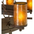 thumbnail image 5 of Meyda Tiffany 170768 Parnella 10 Light 60" Wide Ring Chandelier - Rust, 5 of 5