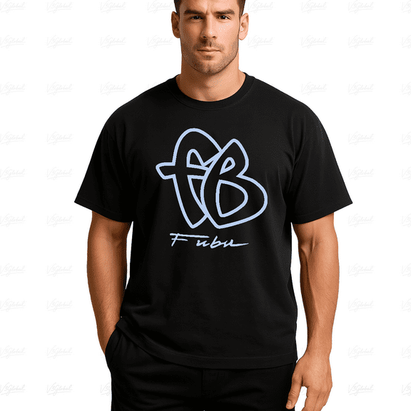 Fubu Classic Logo Retro 90s Hip Hop Fan Style Comfort Unisex T-Shirt, up to Size 5XL