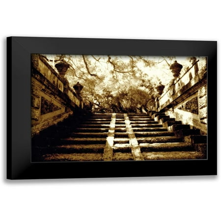 Hausenflock, Alan 14x11 Black Modern Framed Museum Art Print Titled - Vizcaya I