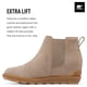 thumbnail image 3 of Bota Chelsea Sorel Evie II Taupe/Gum 11 B para mujer, 3 of 6